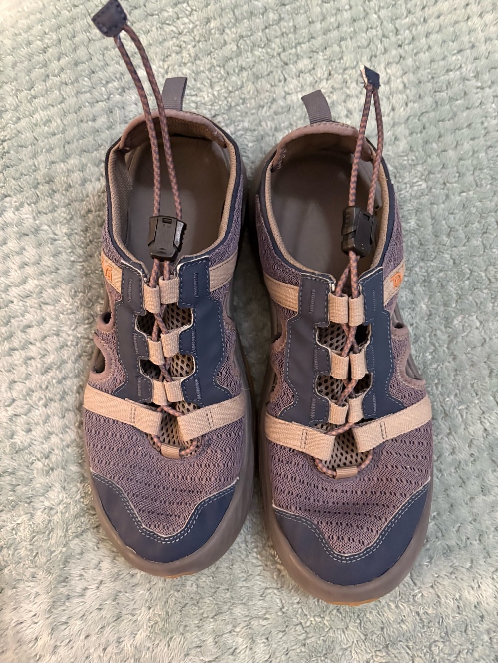 Teva Men's Outflow CT (Closed Toe) Navy Sport Sandals sz 9